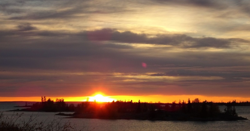 2016.09 (08) Trout Rock Lodge Sunset (Time Lapse)