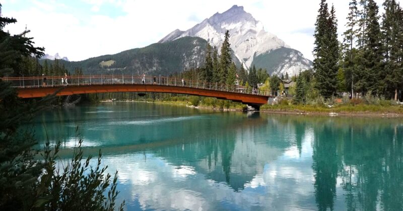 2023.09.12 Banff Nancy Pauw Bridge (360, Timelapse)